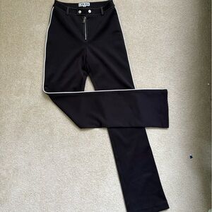 I.AM.GIA Black Pants with White Accents